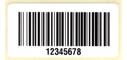 DMS Barcode Etiketten mit fortlaufender Nummerierung