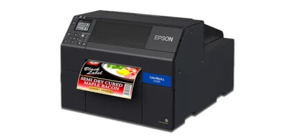 InkJet Rollen Etiketten für große Drucker (Kern 76mm) wie Epson C6000 C6500