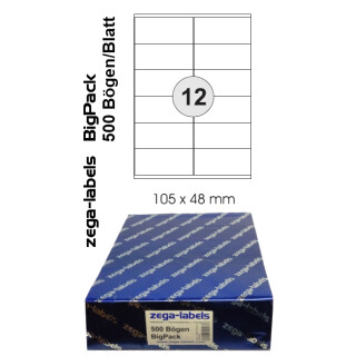 100 Blatt DIN A4 1200 STK Selbstklebende WEIßE Etiketten permanent klebend Adressetiketten Markierungspunkte Etikettenformat RUND Ø60,0mm 70g/qm geeignet für Inkjetdrucker- Laserdrucker Kopierer