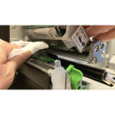 Reinigungstücher Set mit 20 Tüchern für Thermo-/Thermotransfer Etiketten Drucker - geeignet für die Reinigung von Druckkopf und Andruckwalzen - bereits vorgetränkte Tücher - Reinigungs-Kit
