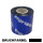 Thermotransferfolie schwarz 60 mm x 300 m - zega gold (Harz) - innen gewickelt - für Industriedrucker 1 Zoll Kern 25 mm