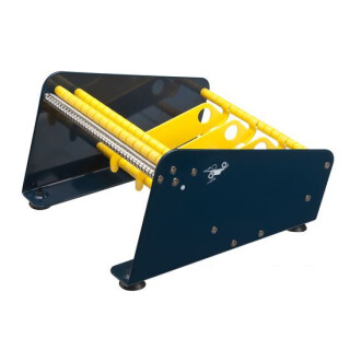 Etikettenspender aus Metall (Tischspender) bis zu 212 mm + 3 Teiler