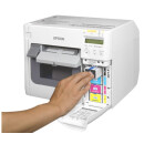 Farb-Etikettendrucker Epson ColorWorks TM-C3500 mit eingebautem Schneidwerk