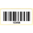 DMS Etiketten mit fortlaufendem Barcode Code 2/5...