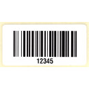 DMS Etiketten mit fortlaufendem Barcode Code 128 - 51 x...