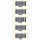 DMS Etiketten mit fortlaufendem Barcode Code 39 - 51 x 25 mm - 1.000 Stück je Rolle - Archivierungsetiketten für Dokumenten Management Systeme - 51x25mm 6-stellig