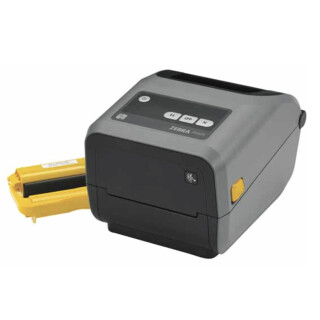 Thermotransferdrucker Zebra ZD421C (Cartridge-Drucker) - 300 dpi Auflösung - für Farbband Kassetten (KEINE Standard Farbbänder) - USB + Printserver 10/100 Ethernet LAN
