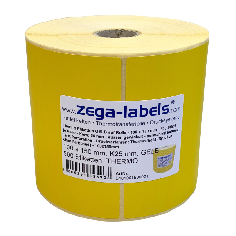 Direkte Thermo Etiketten Papierrolle selbstklebend druckbare Aufkleber A7F5 3 
