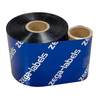 Thermotransferfolie schwarz 68 mm x 600 m - zega platinum (Wachs/Harz NearEdge) - aussen gewickelt - für Toshiba TEC Near Edge Industriedrucker B-EX4T1, B-EX6T1, B-SX4, B-SX4T, B-SX5, B-SX5T, BX410T, B-472, B-482, B-572