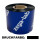 Thermotransferfolie schwarz 50 mm x 300 m - zega silver (Wachs/Harz) - innen gewickelt - für Industriedrucker 1 Zoll Kern 25 mm
