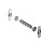 TSC Rollenhalterung Komplettset für TE200 TE210 TE300 TE310 - Ersatzteil - Roll Holder Set