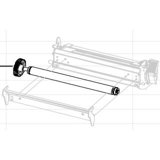 TSC Platen Roller Assembly für MH261T MH361T - Andruckwalze