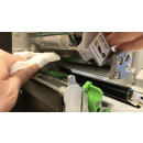 Reinigungstücher BigPack mit 50 Tüchern für Thermo-/Thermotransfer Etiketten Drucker - geeignet für die Reinigung von Druckkopf und Andruckwalzen - bereits vorgetränkte Tücher - Reinigungs-Kit für Thermodrucker und Thermotransferdrucker Reinigung