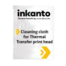 Inkanto Reinigungstücher BigPack mit 50 Tüchern für Thermo-/Thermotransfer Etiketten Drucker - geeignet für die Reinigung von Druckkopf und Andruckwalzen - vorgetränkt mit Isopropanol - Reinigungs-Kit für Thermodrucker und Thermotransferdrucker