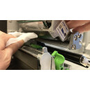 Inkanto Reinigungstücher BigPack mit 200 Tüchern für Thermo-/Thermotransfer Etiketten Drucker - geeignet für die Reinigung von Druckkopf und Andruckwalzen - vorgetränkt mit Isopropanol - Reinigungs-Kit für Thermodrucker und Thermotransferdrucker