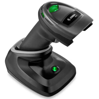 Barcode Scanner Zebra DS2278 als Set mit Lade-/Übertragungsstation inkl. USB Anschlusskabel - Mobiler Bluetooth Area Imager für alle 1D-/2D-Codes (auch für QR-Codes geeignet)