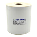 Thermotransfer Etiketten aus PET Polyesterfolie weiss auf...