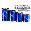 MUSTERROLLE Thermotransferfolie schwarz 110 mm x 50 m -...